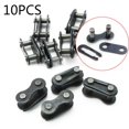 thumbnail image 3 of Allume 10pcs Bike Bicycle Single Speed Quick Chain Master Connector Joint Links Black, 3 of 5