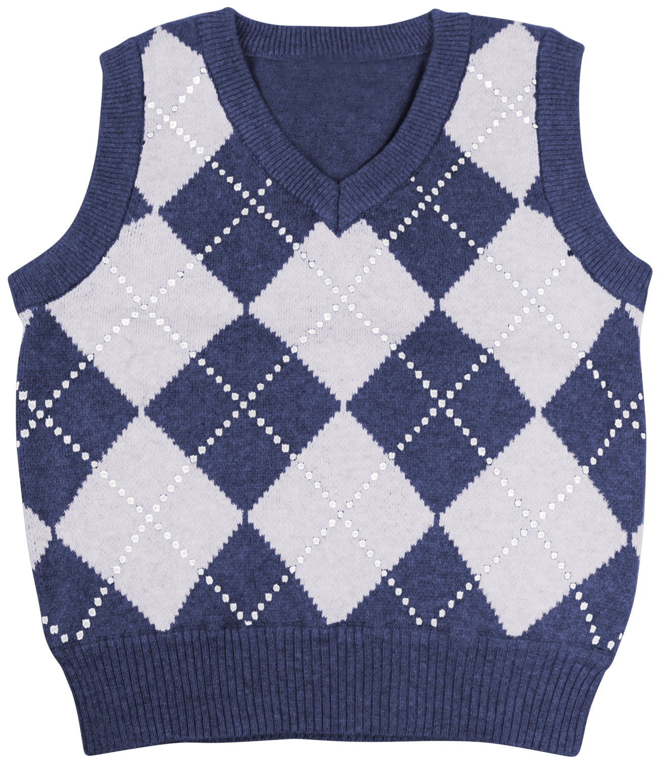 Enimay Kids Knit Sweater Vest V-Neck 