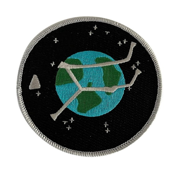 Iron on Patch - Stargate Atlantis Project Logo Planet