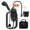 thumbnail image 1 of VEVOR Level 2 EV Charger Portable Charger 32A 240V NEMA 14-50P with 25 ft Cable, 1 of 9