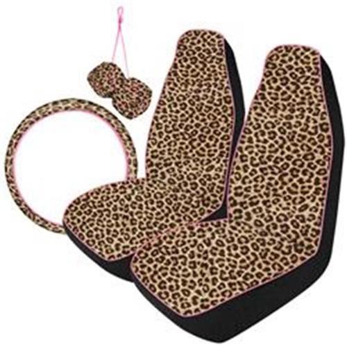 Elegant E370258 Seat Cover, Leopard Print