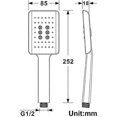 thumbnail image 3 of Hand Shower With Brass Shower Head, 3 of 3