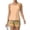 Fluorescence Yellow, variant on Tankini Swimsuits for Women Sunflower Print Crew Neck Drawstring Sports Bathing Suits Summer Beach 2 Piece Swimsuit Yellow L