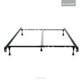 Structures Universal Adjustable Metal Bed Frame with Center Support