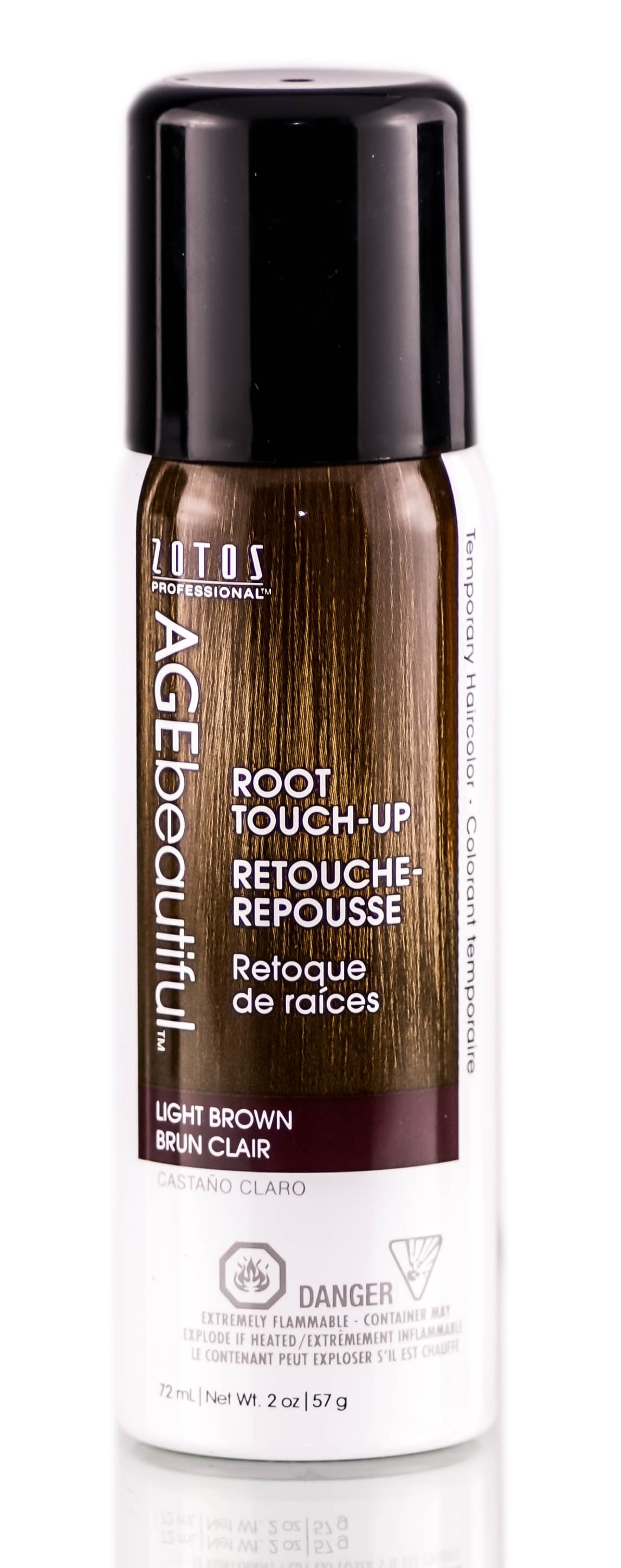 Zotos Age Beautiful Root Touch-Up Temporary Haircolor (2 oz) - Light Brown