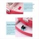thumbnail image 4 of Caja de Almacenamiento de Joyas Pendientes de Anillo de PU de 3 Caja de Almacenamiento de Joyas Caja de Joyería de Exhibición Caja de Regalo de Embalaje Rosa Roja, 4 of 8