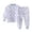 Multicolor A, variant on SROBPTY Toddler Outfits Sets, 2 Pieces Sets for Kids, Kids Solid Round Neck Long Sleeve Top and Long Pants Sleepwear Home 2 Piece Set Multicolor,9-12 Month