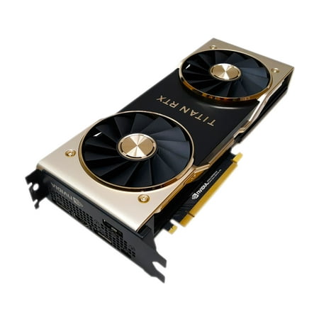 Used nVIDIA Titan RTX Gold 24GB GDDR6 384bit HDCP 900-1G150-2500-000