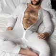 thumbnail image 4 of Pyjama de Nuit une Pièce Long Johns pour Homme, 4 of 5