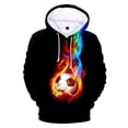 thumbnail image 4 of Sudadera con capucha con estampado 3D de llamas multicolores para hombre y mujer, sudadera con capucha de manga larga, ropa deportiva para exteriores, sudaderas de gran tamaño, 4 of 5
