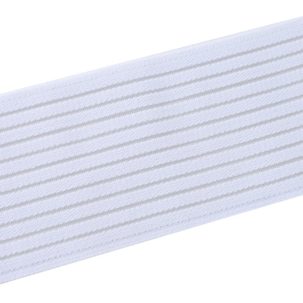 Soidarity 1 vendaje de compresión de alta elasticidad, cinta de kinesiología deportiva para tobillo, muñeca, rodilla, pantorrilla, envolturas para Gimnasios en casa Blanco 90cm Soidarity OD000837-03