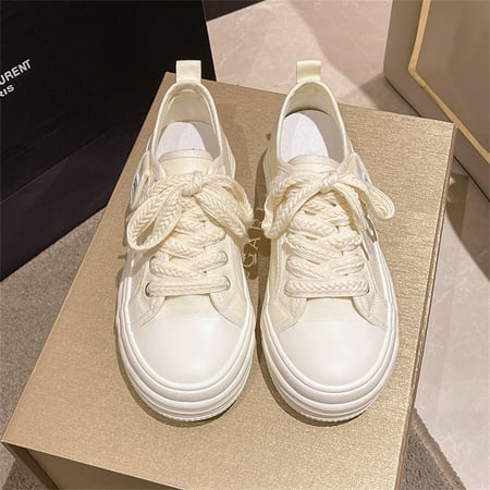

Women s Canvas Shoes Lightweight Breathable Lace-Up Walking Shoe