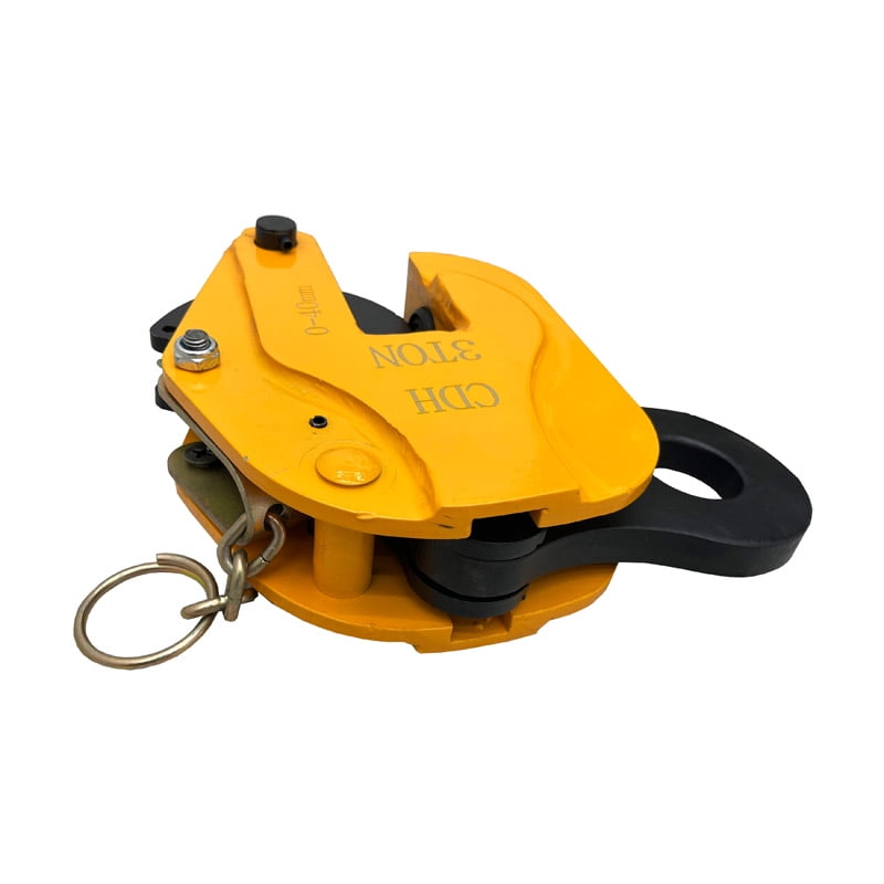 Techtongda 3T Vertical Plate Lifting Clamp Steel Plate Lifting Tongs