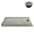 thumbnail image 4 of Streamline NT-264-60WH-RH 60 in. x 36 in. Corner Acrylic Shower Base in Glossy White with Right Hand Drain, ABS Drain Included, 4 of 16