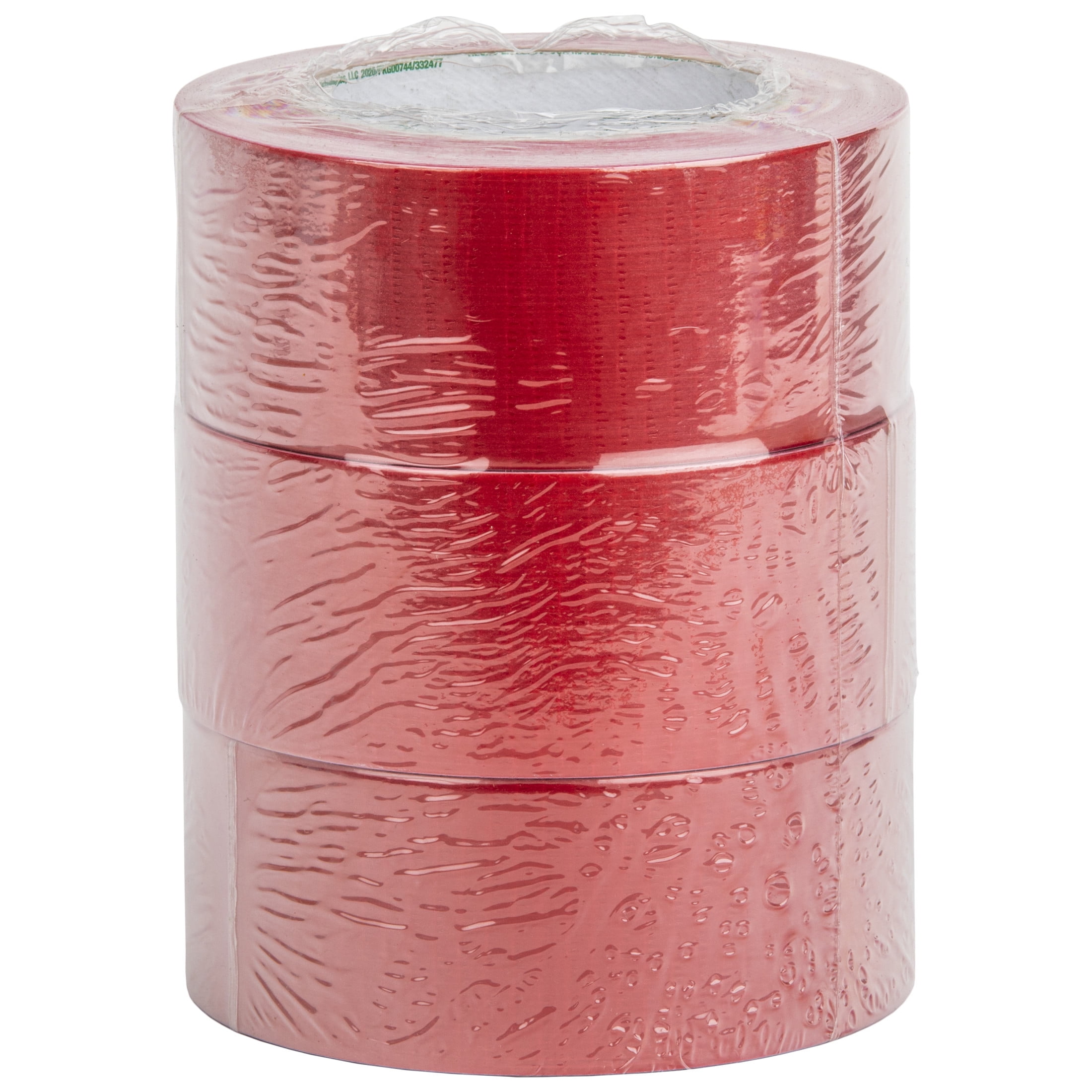 Color Duck Tape Brand Duct Tape, Red, 1.88 in. x 30 yd., 3 pack