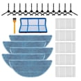 thumbnail image 1 of Reemplazo de robots de barrido Filtro Hepa de Cepillo Lateral de filtro 24 Uds para Robot Ilife V3s/v5s/v5/v3l, 1 of 5