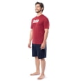 thumbnail image 6 of Fruit of the Loom Men's Father's Day Americana Graphic Sleep T-shirt and Pajama Short Set, Sizes S-XL, 6 of 14