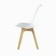 thumbnail image 5 of Set de 2 Sillas de Comedor Acojinadas Frankfurt Blanco MUNDO IN Casa, 5 of 9