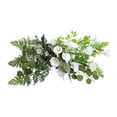 thumbnail image 3 of Arco de flores para boda, de artificial para fiesta, guirnalda floral artificial, hojas para mesa, recepción, cenador, silla, arco,, 3 of 8