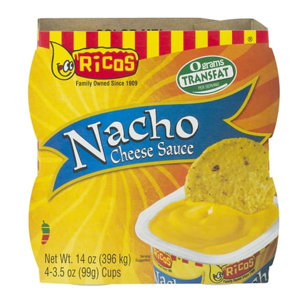 - (2 Pack) Ricos Nacho Cheese Sauce, 4 ct