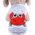 thumbnail image 1 of Fake Strap Pet Spring and Summer Dog Vest Teddy Bitter Panda Cat Fadou Clothes Mesh Breathable Vest, 1 of 7
