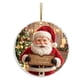 thumbnail image 2 of Adorno navideño | Decoración colgante de Papá Noel para árbol, corona y hogar | Colgante navideño de acrílico para chimenea, coche y decoración de fiestas | Regalo para familiares y amigos, 2 of 5