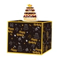 thumbnail image 2 of Mefallenssiah Happy Birthday Money Box Cash Gift Pull, Cash Gift Box, Cash Gift Black Money Clip Cash & Pull Out Card Diy Set Surprise Birthday Gift Box, 2 of 6