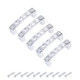 thumbnail image 5 of Unique Bargains Furniture Pulls Drawer Handles 64mm Hole Centers Alloy Crystal with Screws 5 Pack, 5 of 5