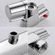 thumbnail image 2 of Thermostatic Shower Mixer 2 Outlets High and Low Chrome Brass Anti-scalding Mixer Tap, 2 of 5