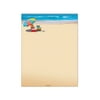 Beach Stationery - 8.5 x 11 - 60 Beach Letterhead Sheets - Chair & Unbrella Paper for Printers or Writing