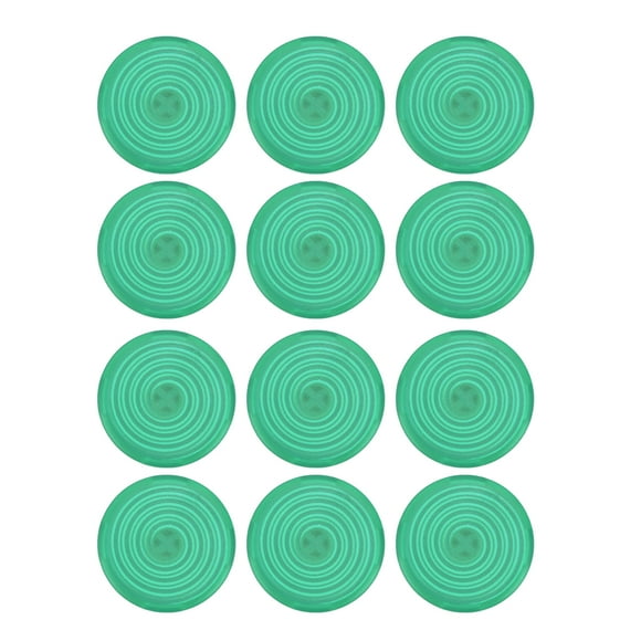 ZOUSSIQI 12pcs Arcade Button Cover Replace Mechanical Push Button Cover for Kailh for Cherry for TTC for Akko for Glorious Switches Green EL225#19348
