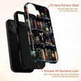 thumbnail image 4 of Witchy Bookshelf Phone Case for iPhone 16 15 14 13 12 11 Pro Max, Mini & Plus – Gothic Magic Aesthetic with Skulls, Potions & Candles Phone Cover, 4 of 6