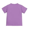 thumbnail image 4 of Kiijoy Little Girls Halloween T-Shirt Cute Pumpkin Short Sleeve Graphic Tee, Sizes 6-7, 4 of 4