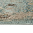 thumbnail image 4 of Luxe Weaver Floral Distressed Blue 5x7 Vintage Living Room Area Rug, 4 of 4