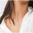 thumbnail image 5 of Gioobbt Heart Cross Birthstone Pendant Necklace for Women, Baptism, First Communion, Easter, Birthday, Christmas, 5 of 5