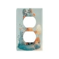 thumbnail image 3 of Switch Panel Switch Decoration 2.76x4.53x0.28 Inches Toggle Switch Switch Plate Wall Plates Living Room Kitchen Bedroom Study Switches Lovely Cartoon Reader, 3 of 8