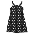 thumbnail image 2 of LOVZFMLL Robe d'Été Décontractée Sans Manches à Col Rond avec Boutons et Poches pour Filles de 2 à 12 Ans, 2 of 2