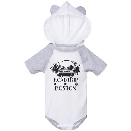

Inktastic Road Trip To Boston Gift Baby Boy or Baby Girl Bodysuit