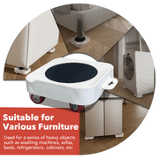 【Newly Upgrade】 Furniture Dolly - Furniture Movers with 5 Wheels, 360° Rotatable and Lockable
