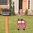 thumbnail image 2 of Big Dot of Happiness Thank You Firefighters - Outdoor Lawn Sign - First Responders Appreciation Yard Sign - 1 Piece, 2 of 7