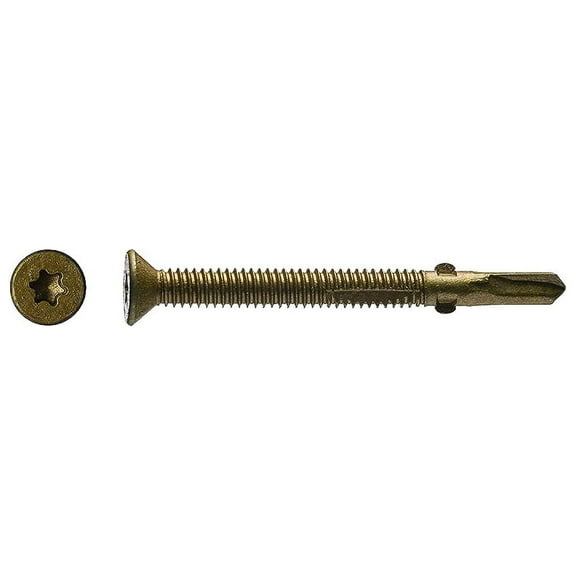 Big Timber Construction Fasteners Self-Drilling Screw - T-30 Star Drive, 14x3-1/4", 150 Box