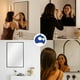 thumbnail image 5 of Espejo Rectangular de Pared Bluelander con Marco de Aluminio, Negro, 5 of 5