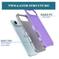 thumbnail image 4 of Njjex iPhone 17 Air Case 6.9" Shockproof Rugged Cover, Military Grade Protection, Slim Fit Anti-Slip Bumper Case Dual Layer Full Body Protective Cover for iphone 17 Air -Purple, 4 of 7