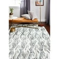 thumbnail image 6 of Bashian Allure Geneva 2'6" x 8' Area Runner Rug in Ivory and Gray, 6 of 6