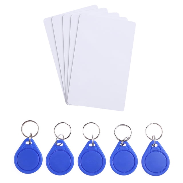 Copiadora RFID de mano de 125 KHz, lector de tarjetas de identificación, escritor, duplicador de tarjetas (5 tarjetas) WDOplteas Para estrenar