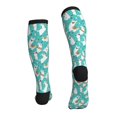 thumbnail image 4 of Compression Socks for Women and Men - Cartoon Llamas Compression Socks Circulation for Workout, 4 of 8