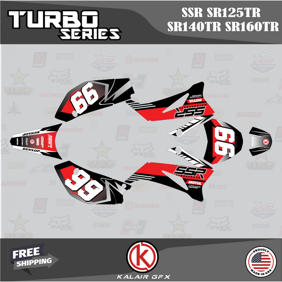 Kalair GFX Graphics Kit for Ssr SR160TR (2021) Turbo Series