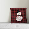 thumbnail image 3 of Creative Products Baby It's Cold Outside Snowman 18x18 Spun Poly Pillow, 3 of 3