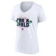 thumbnail image 2 of Women's White 2024 US Paralympic Track & Field Trials Miramar Victory Lane V-Neck T-Shirt, 2 of 3