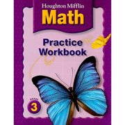 Math Practice Workbook, Grade 3 (Paperback) by Houghton Mifflin Company (Creator)